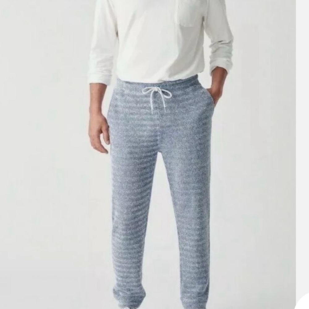 Faherty Whitewater Sweatpant Herringbone Men's Sweats Medium